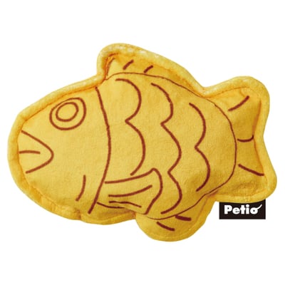 日本Petio 狗狗發聲啃咬玩具-鯛魚燒1