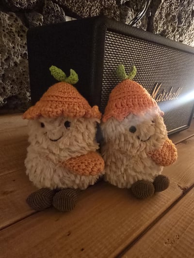 🇰🇷 韓國濟州島限定 「苦盡柑來🍊 好事花生🥜」療癒掛飾2