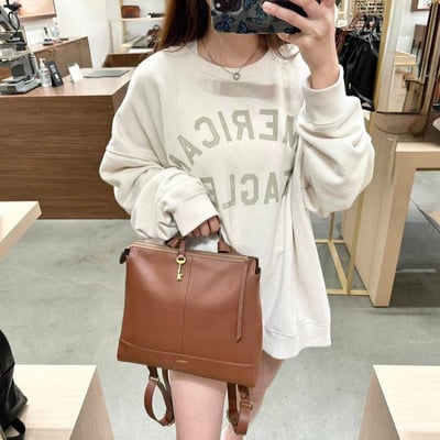 🎒美國代購—FOSSIL 全真皮後背包3