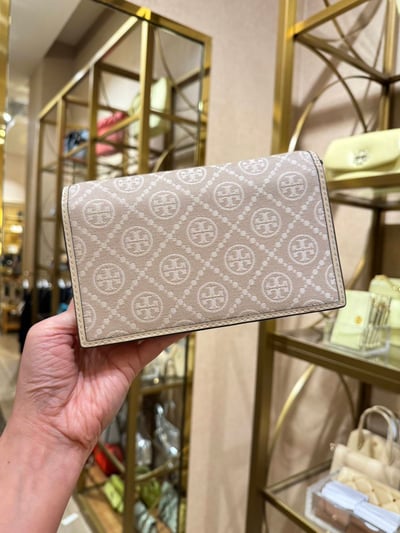 美國代購－Tory Burch T Monogram經典老花款WOC鏈條包（已匯款訂金）2