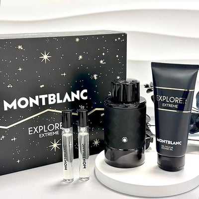 MONTBLANC 萬寶龍 探尋巔峰 香精禮盒 （香精 100ML＋香精 7.5ML ×2＋沐浴精 100ML）1