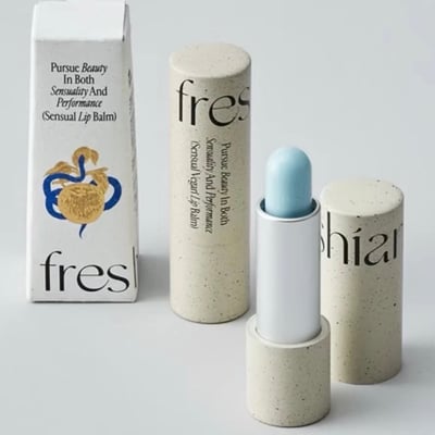 韓國 Freshian 純素潤色唇膏 ✨ #幸運藍色版 3.5g1