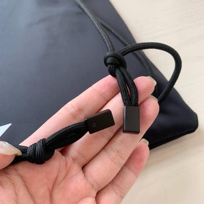 Prada 普拉達 雙面抽繩背包7