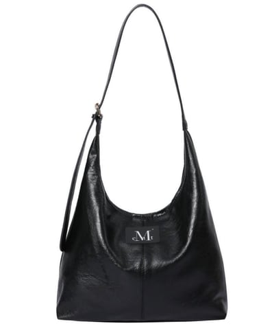 韓國 Mucent 新月皮革側背包 附可拆式小收納袋2