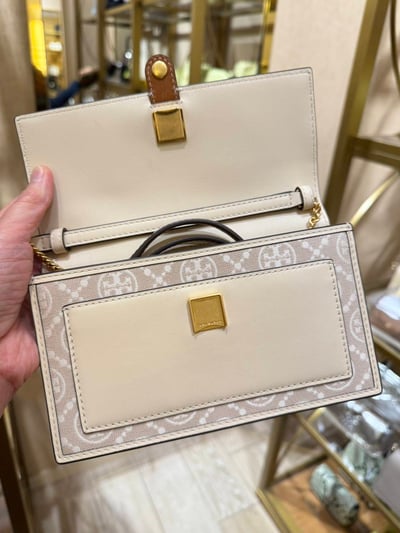 美國代購－Tory Burch T Monogram經典老花款WOC鏈條包（已匯款訂金）3
