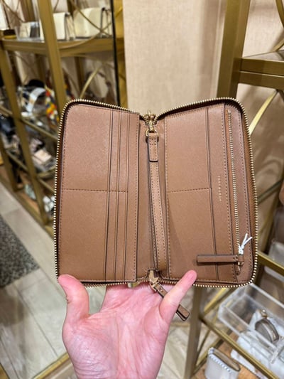 美國代購—Tory Burch Emerson 防刮全開式手掛長夾（已匯款訂金）2