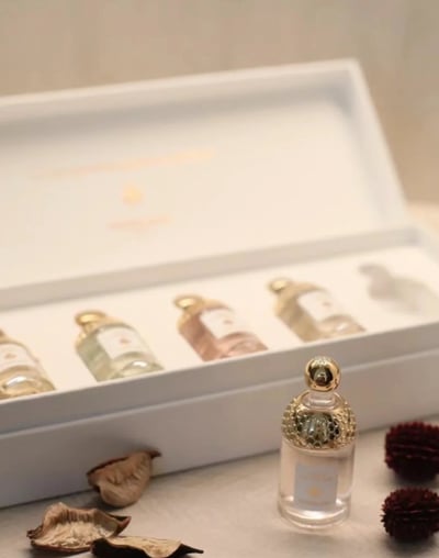 Guerlain 嬌蘭 花草水語系列  明星香調精巧淡香水禮盒 沾式7.5ml x 5瓶3