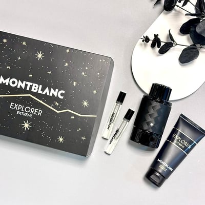 MONTBLANC 萬寶龍 探尋巔峰 香精禮盒 （香精 100ML＋香精 7.5ML ×2＋沐浴精 100ML）2