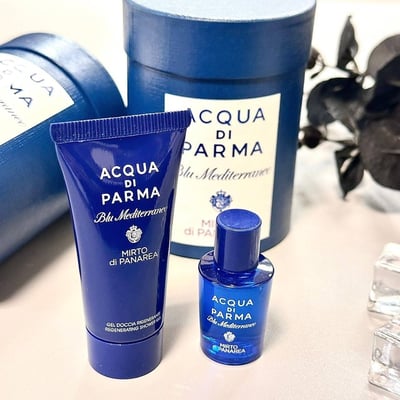 ACQUA DI PARMA 帕納里加州桂 淡香水小香禮盒 (淡香水 5ml + 沐浴膠 20ml)3