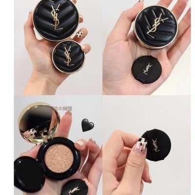 YSL 恆久完美霧光氣墊粉餅  皮革版  迷你氣墊 5G #B205