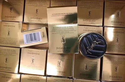 YSL 恆久完美霧光氣墊粉餅  皮革版  迷你氣墊 5G #B204