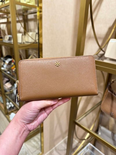 美國代購—Tory Burch Emerson 防刮全開式手掛長夾（已匯款訂金）1