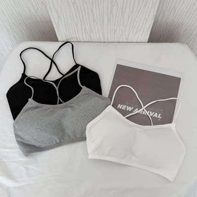 細肩交叉美背打底背心內衣2