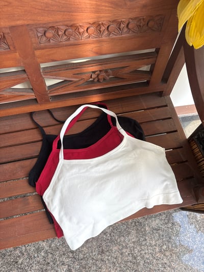 【限量現貨】掛脖罩杯背心6