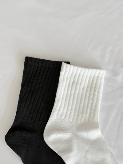 薄款直坑紋長襪2
