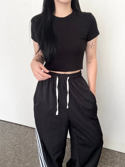 超彈.ᐟ萬年熱銷百搭短版T恤2