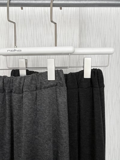 薄款混色傘狀鬆緊糯米長裙3