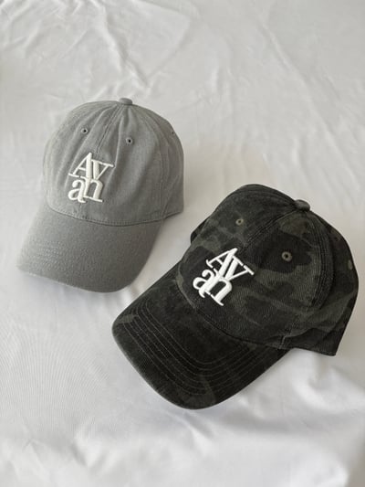 韓國小眾品牌🇰🇷AVAN刺繡男女款經典老帽(版型超好)1