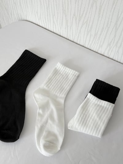 薄款直坑紋長襪1