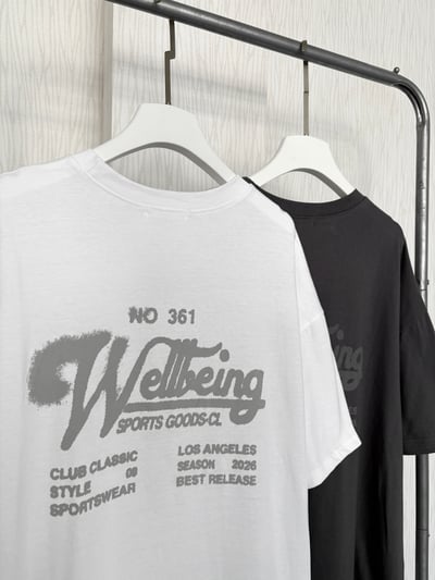 正韓🇰🇷Wellbeing 361美式復古棉質寬鬆T恤5