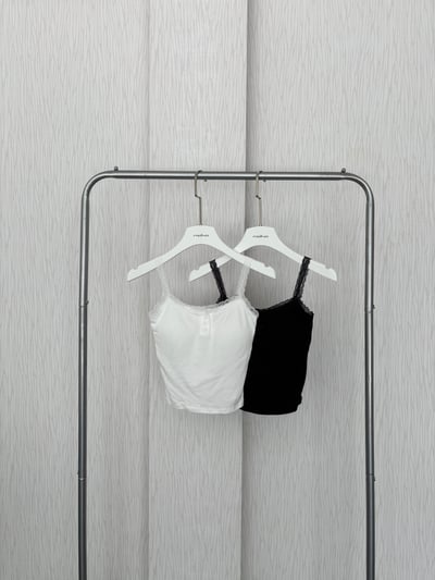 三扣蕾絲罩杯背心2