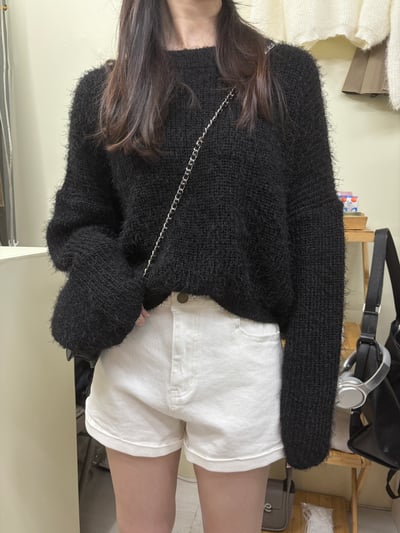 【限量現貨】版型超好！高腰薄牛仔短褲10