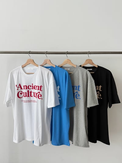 5月連線🇰🇷Ancient側開衩棉質寬鬆T恤2