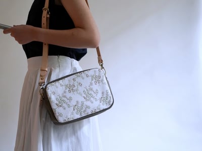 DIY材料包：吐司小方包 花布款20