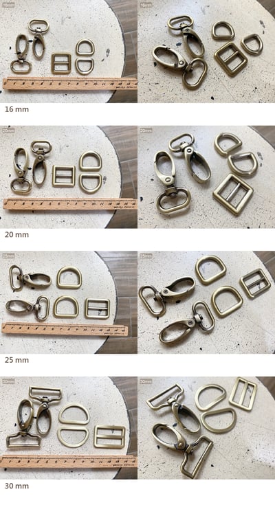 高級五金組-蝦鉤.日環.D環5