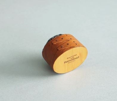 縫紉工具： 桃木針插3