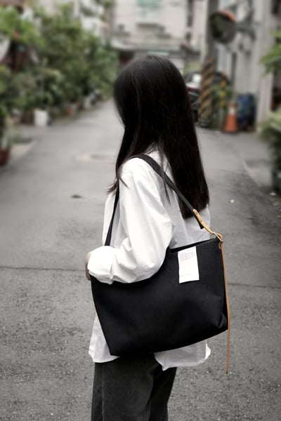 MINIMALISM 洗舊帆布托特包10