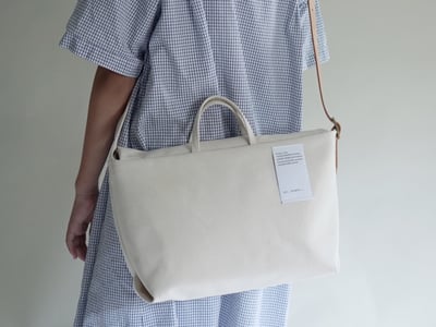 MINIMALISM 洗舊帆布托特包11