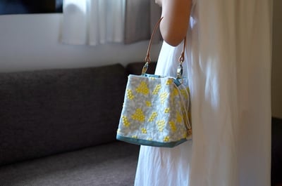 刺繡莓果小水桶包6