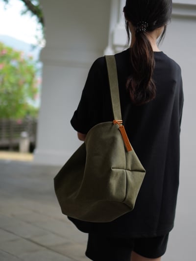 DIY材料包：洗舊帆布肩背包7