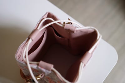 DIY材料包: 莓果刺繡 小水桶包11