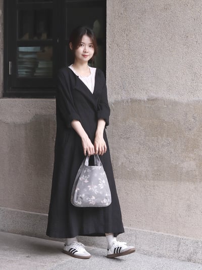 DIY材料包： 山香圓三層手提包7