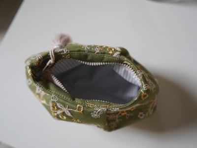 DIY材料包: 花繡/圈繡萬用包5