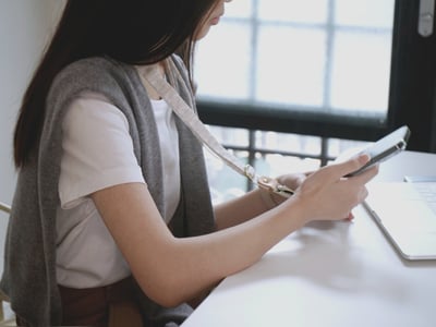 DIY材料包: 花布手機掛繩15