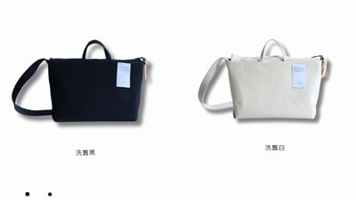 MINIMALISM 洗舊帆布托特包3
