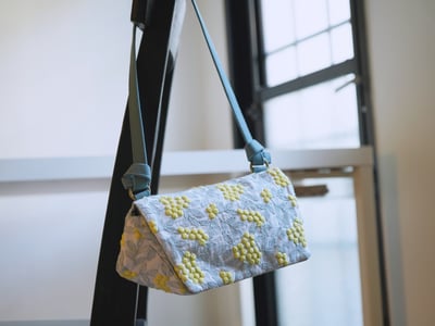 DIY材料包：莓果刺繡 小肩包12