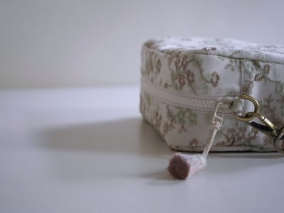 DIY材料包：吐司小方包 花布款6