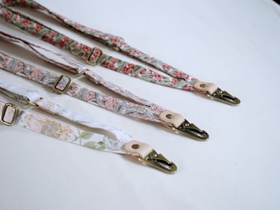 DIY材料包: 花布手機掛繩8