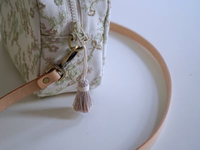 DIY材料包：吐司小方包 花布款13