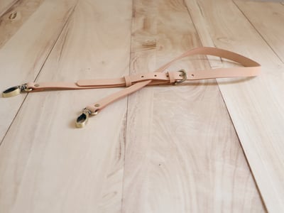 義大利植鞣皮革2段式背帶13