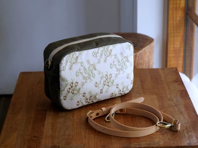 DIY材料包：吐司小方包 花布款17