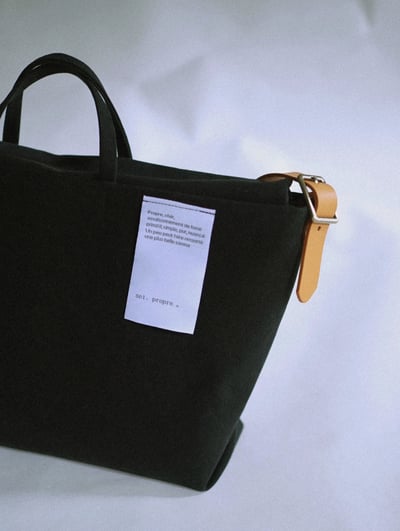 DIY材料包：MINIMALISM洗舊托特包20