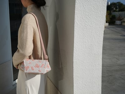 DIY材料包：莓果刺繡 小肩包15