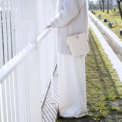 簡單斜背蠟包12