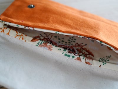 【福利品】1. 春日萬用袋 南瓜橘  6 折3