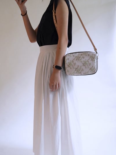 DIY材料包：吐司小方包 花布款19